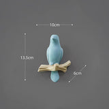 Living Room Hanger Resin Bird hanger key Holder