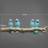 Living Room Hanger Resin Bird hanger key Holder