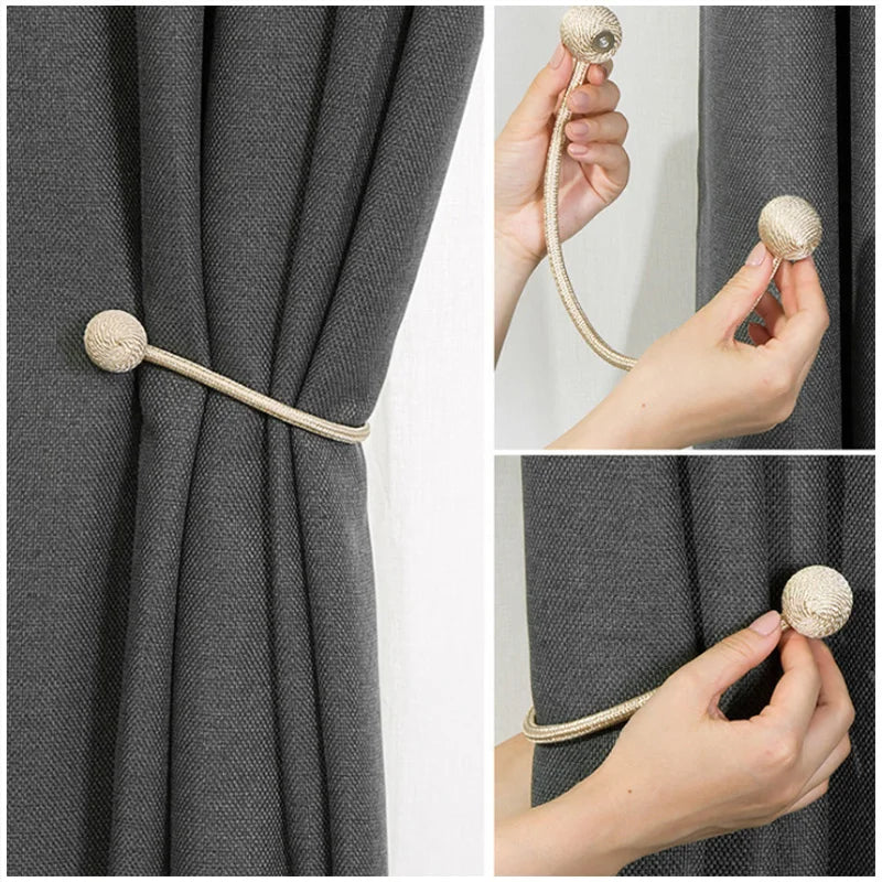 BELAVENIR Magnetic Curtain Tieback