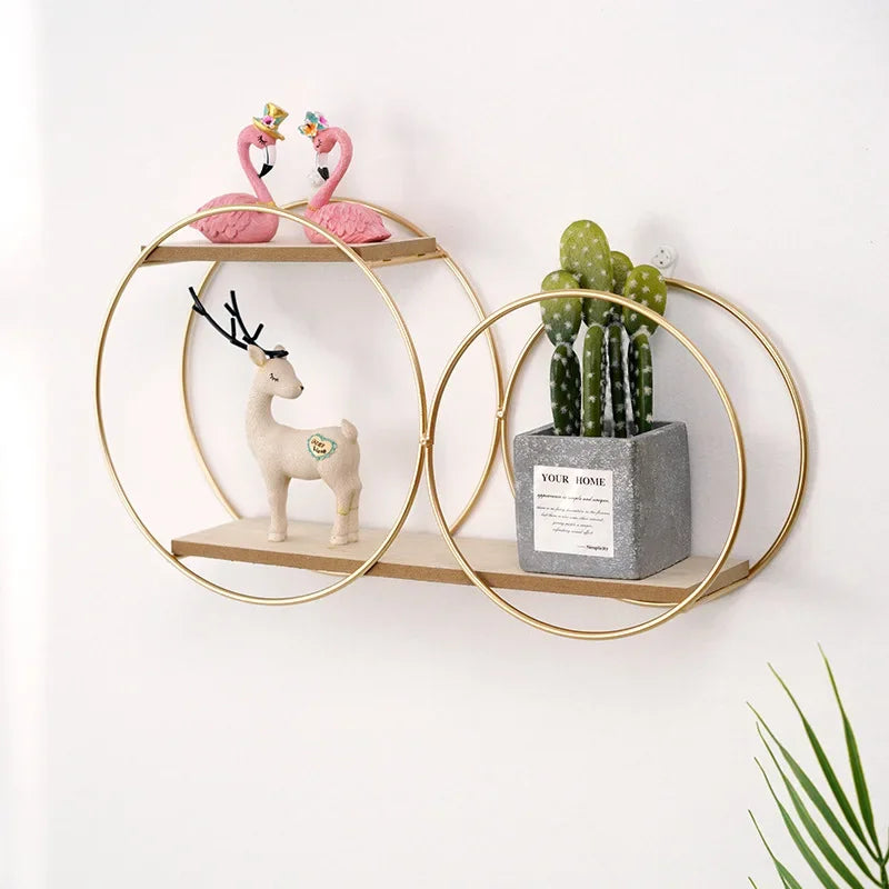 Punch-Free Nordic Simple Shelf