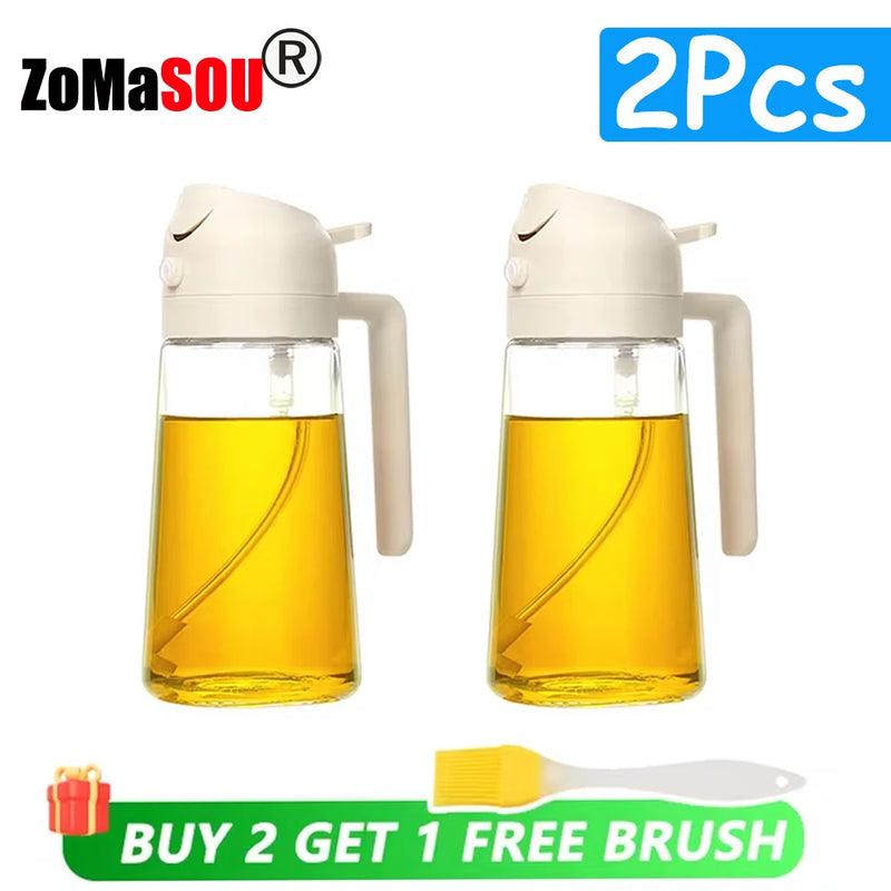 Plastic Oil Dispenser Bottle for Kitchen Use