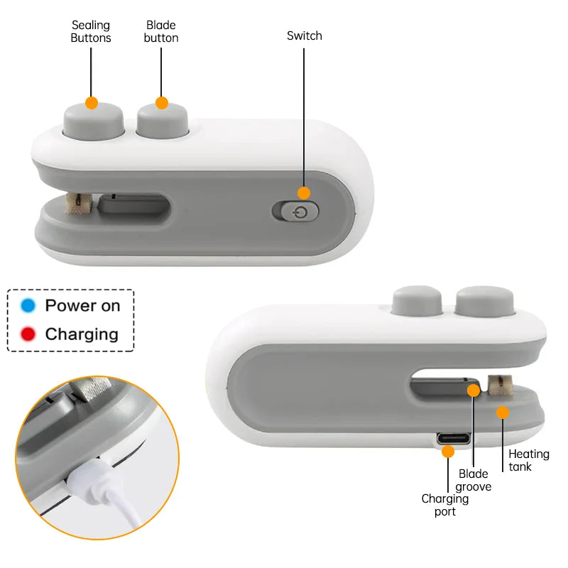 Electric Mini Heat Bag Sealing Machine