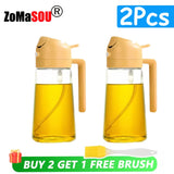 Plastic Oil Dispenser Bottle for Kitchen Use