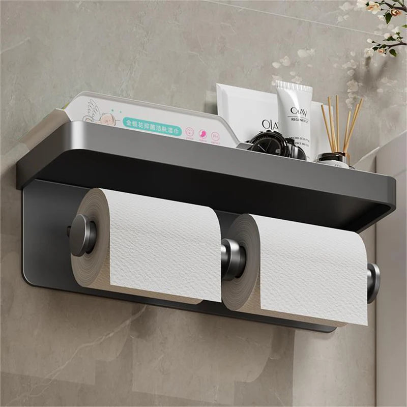 Aluminum Alloy Toilet Paper Holder