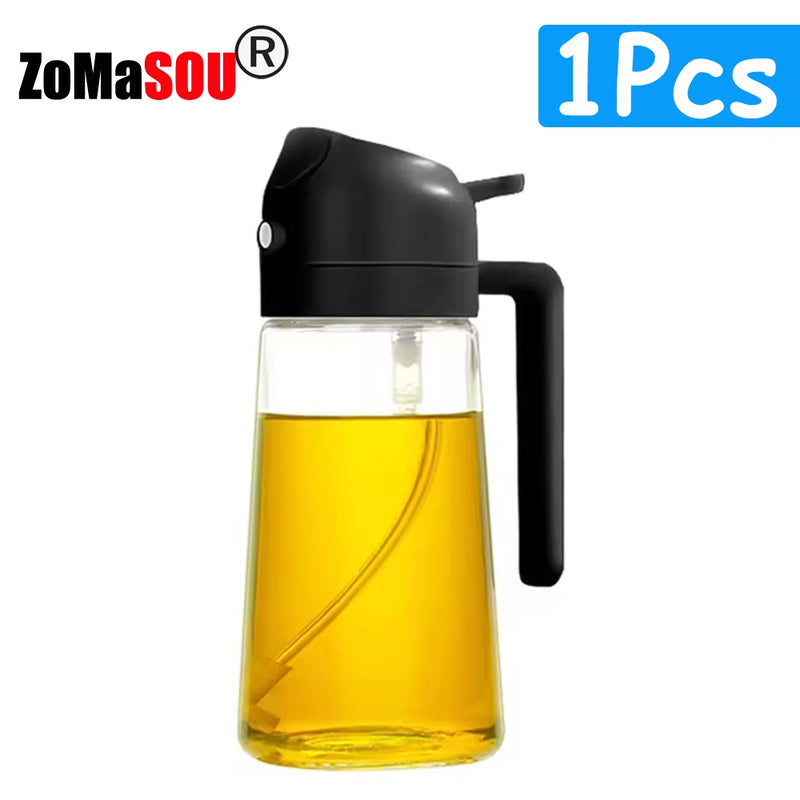 Plastic Oil Dispenser Bottle for Kitchen Use