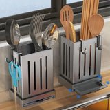 Chopsticks Holder with Hanging Hooks for Kitchen