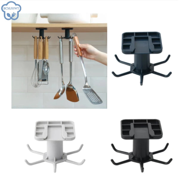 Multi-Purpose Kitchen Hooks 360 Degree Rotatable