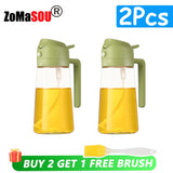 Plastic Oil Dispenser Bottle for Kitchen Use