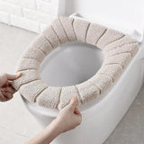 Toilet Seat Cover Warm Soft Acrylic Washable Mat