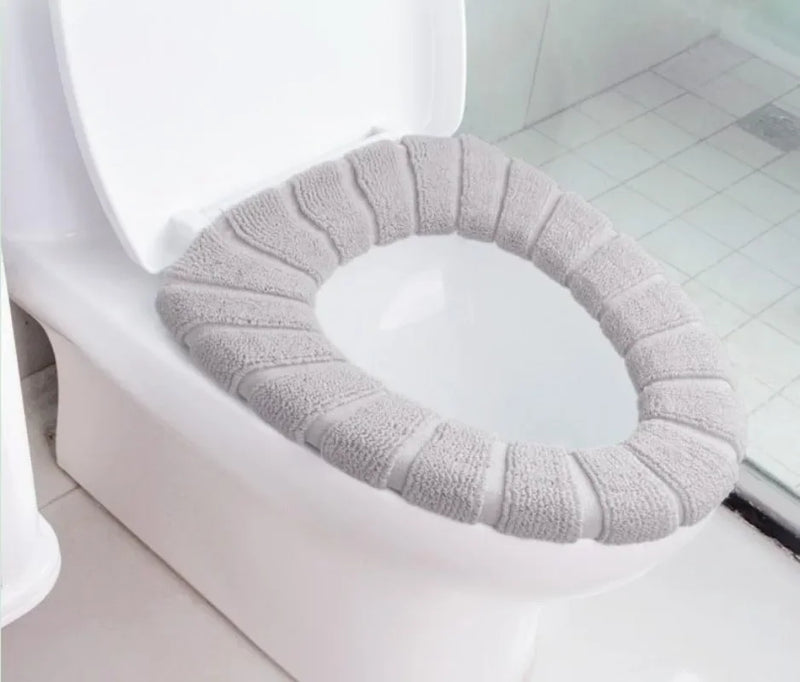 Toilet Seat Cover Warm Soft Acrylic Washable Mat