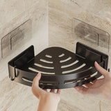 No punching required Bathroom Shower Caddy