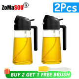 Plastic Oil Dispenser Bottle for Kitchen Use