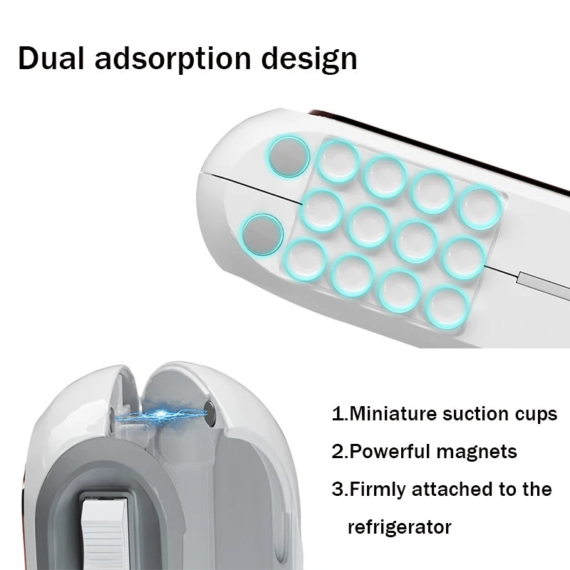 Magnetic Dispenser for Plastic Wrap and Foil